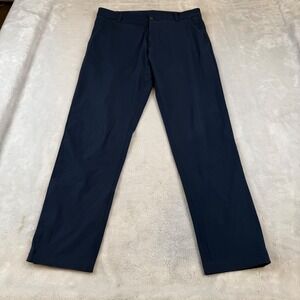 Lululemon Commission Pant Slim Navy Blue‎ Mens Size 33 LM5110S